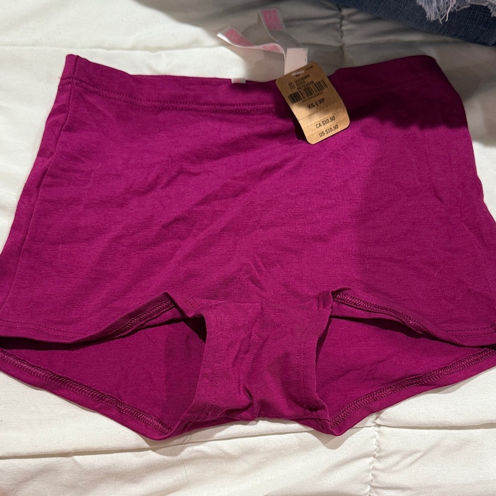 PINK Victoria's Secret Fuchsia Boyshorts